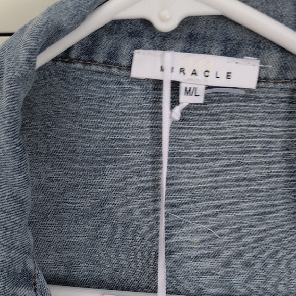 Miracle Blue Denim Jacket - Picture 6 of 7
